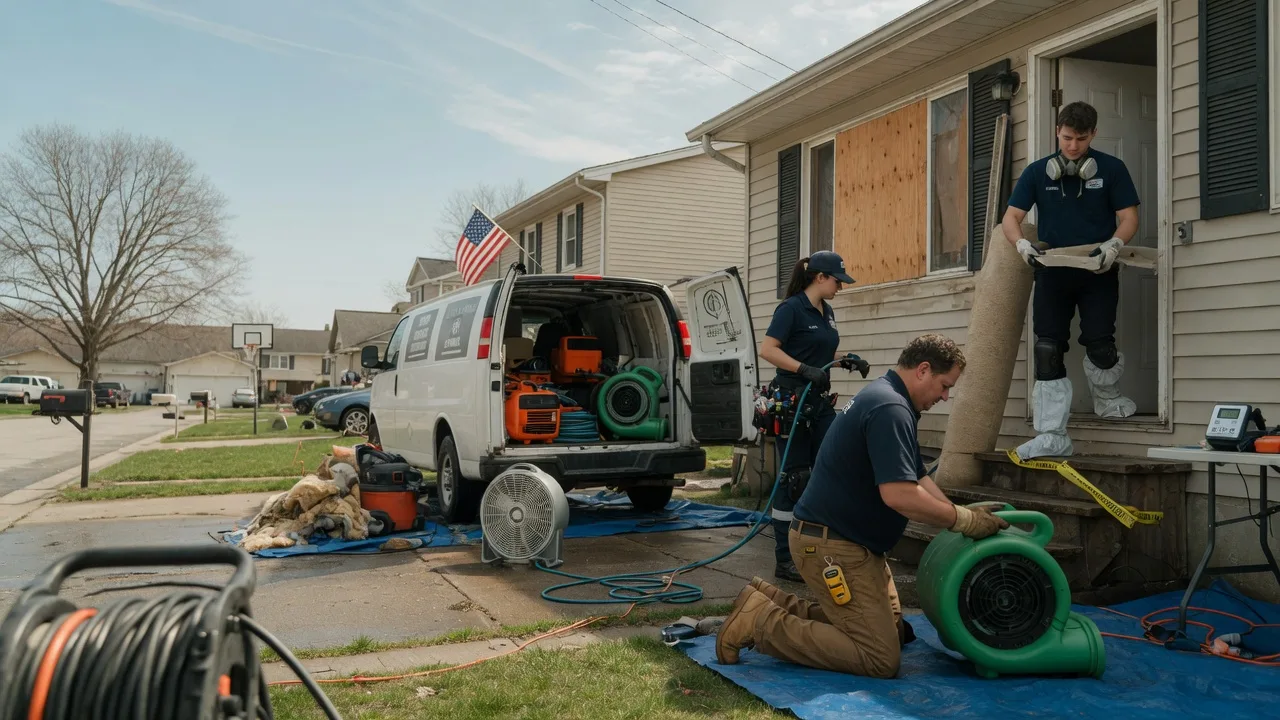 Water Damage Restoration in Browntown, WI near me